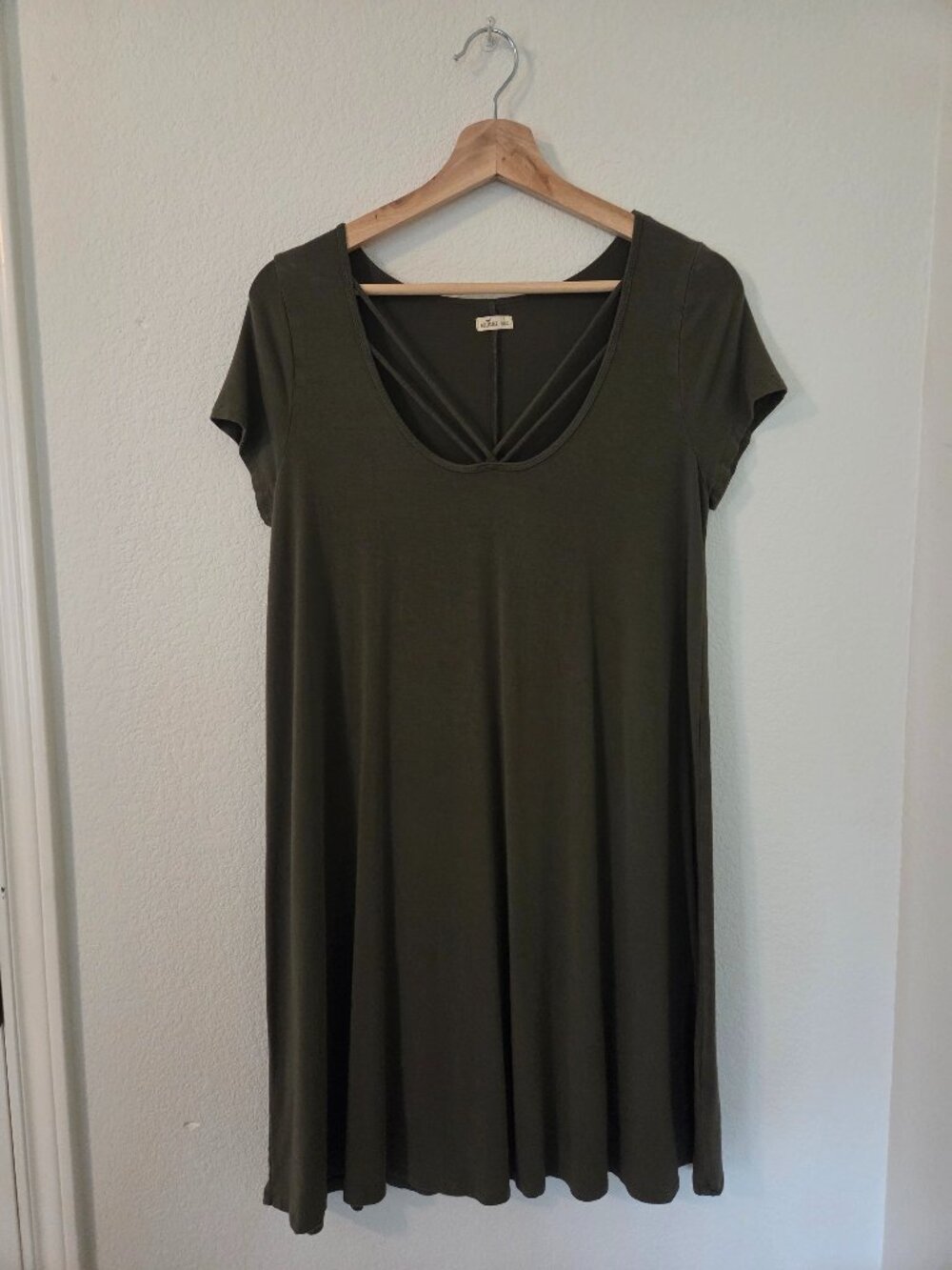 Hollister Army Green Dress